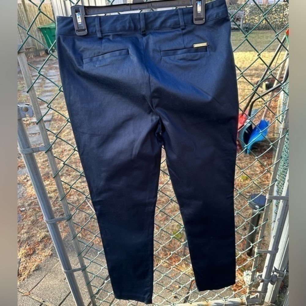 MICHAEL‎ Michael Kors Women’s Navy Ankle Pant Trousers (Size 4) - Picture 3 of 10